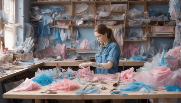 Recycler les cintres en plastique cassés pour un impact positif
