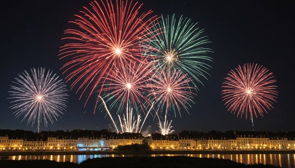 Optez pour un spectacle pyrotechnique inoubliable en normandie